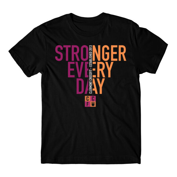 STRONGER EVERY DAY 2 - T-SHIRT - $NU87ZB$ Thumbnail